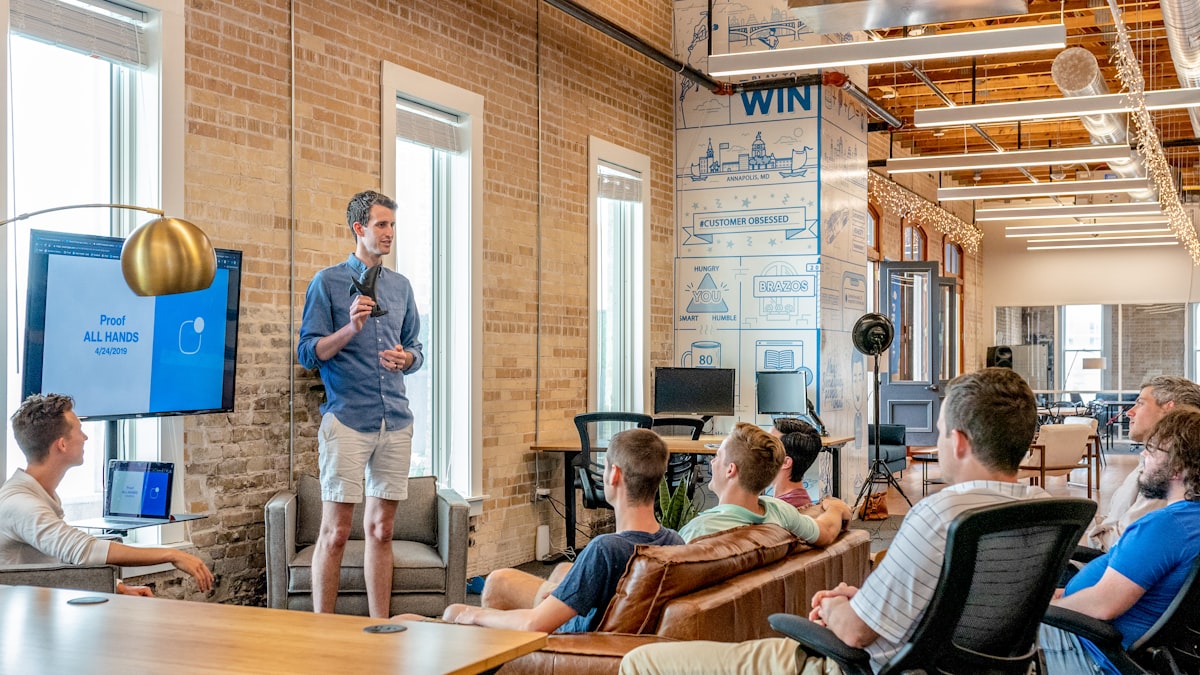 Product Launch Series — strategic business meeting